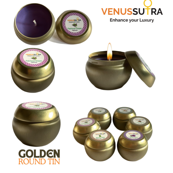 Round Golden Tin 60g